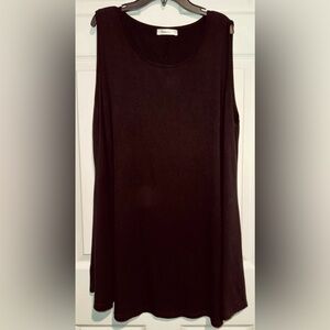 Esenchel Black Sleeveless Top Womens XL